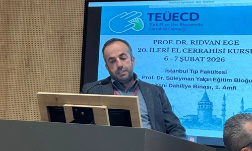 Prof. Dr. Rıdvan Ege XX. İleri El Cerrahisi Kursu, 2026